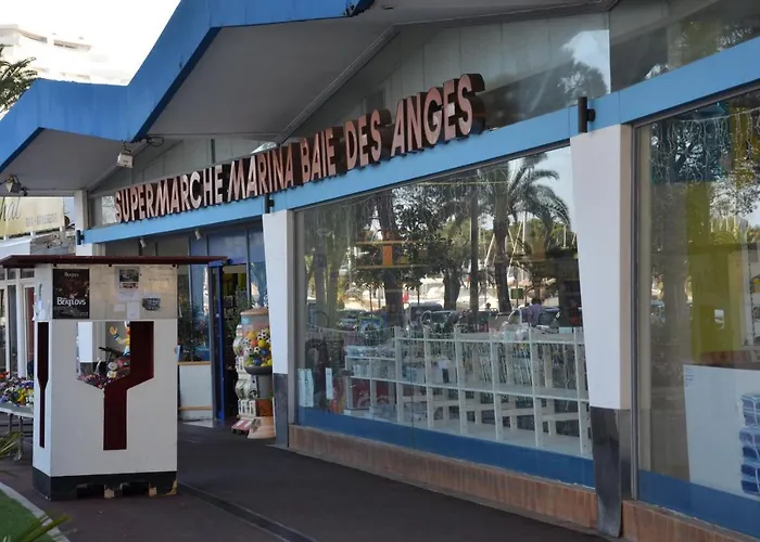 Lovely Apartment In Marina Baie Des Anges- Baronnet - Sew View, Free Parking Spaces On Site, Restaurants, Beach, Supermarket