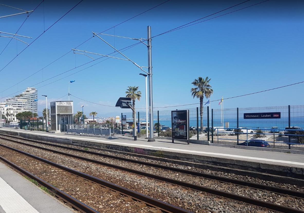 Lovely In Marina Baie Des Anges- Baronnet - Sew View, Free Parking Spaces On Site, Restaurants, Beach, Supermarket Appartement